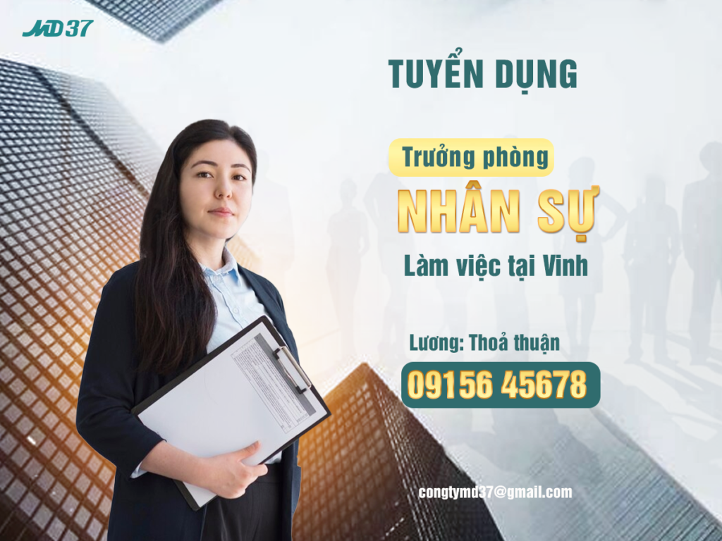 Tuyển dụng trường phòng nhân sự