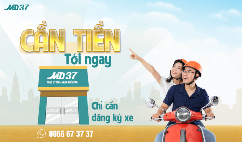 Cầm giấy đăng ký xe