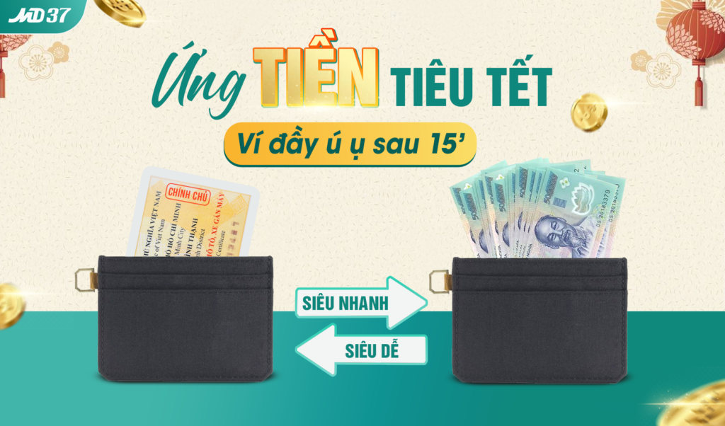 úng tiền sắm tết