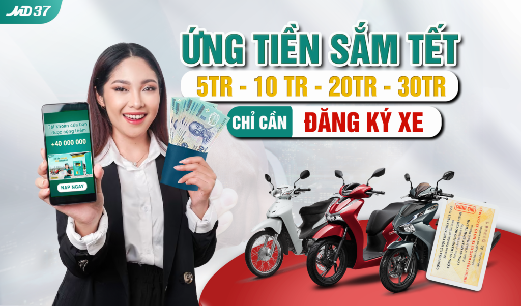 ứng tiền sắm tết