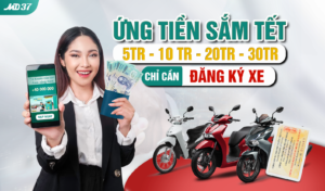 ứng tiền sắm tết